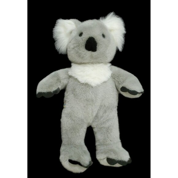 Build A Bear Koala Marsupial Gray White Fur Plush Stuffed Animal Toy Retired 17" - Picture 2 of 13